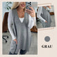 ✨👗Damen-Strickweste mit V-Ausschnitt
