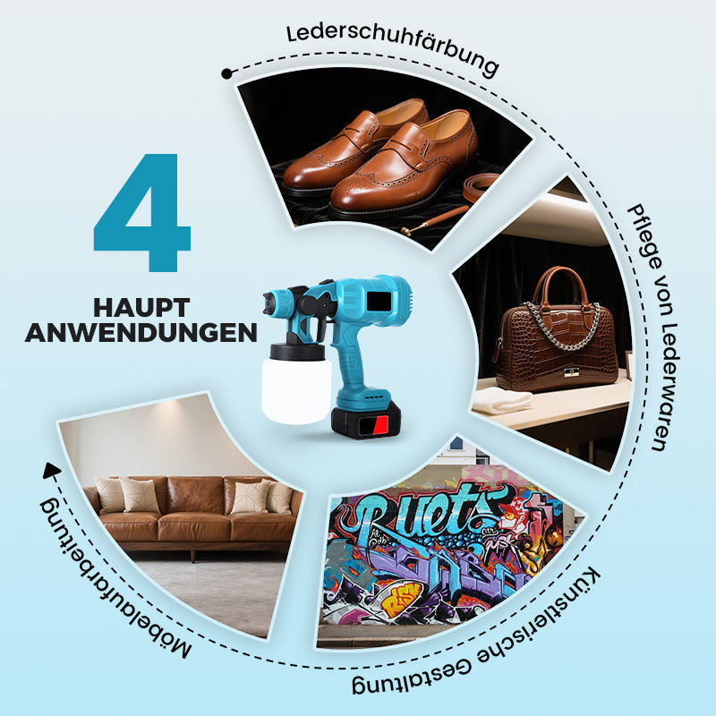 🔥🔥 50 % Rabatt + Gratisversand! 💥 🎨 Kabelloses elektrisches Farbspritzgerät – Schnell, sauber und effizient