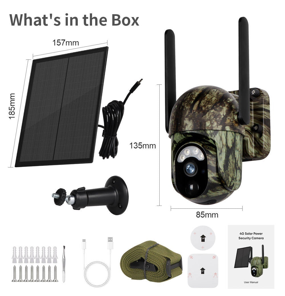 🔥🎥 4G LTE drahtlose Solar-Überwachungskamera CB114S – 💎 2K-HD-Echtzeitvorschau, 360°-Panoramaabdeckung, kein WLAN erforderlich, Fernsteuerung über App, wasserdicht, Bewegungserkennung, Nachtsichtfunktion, für den Außenbereich geeignet