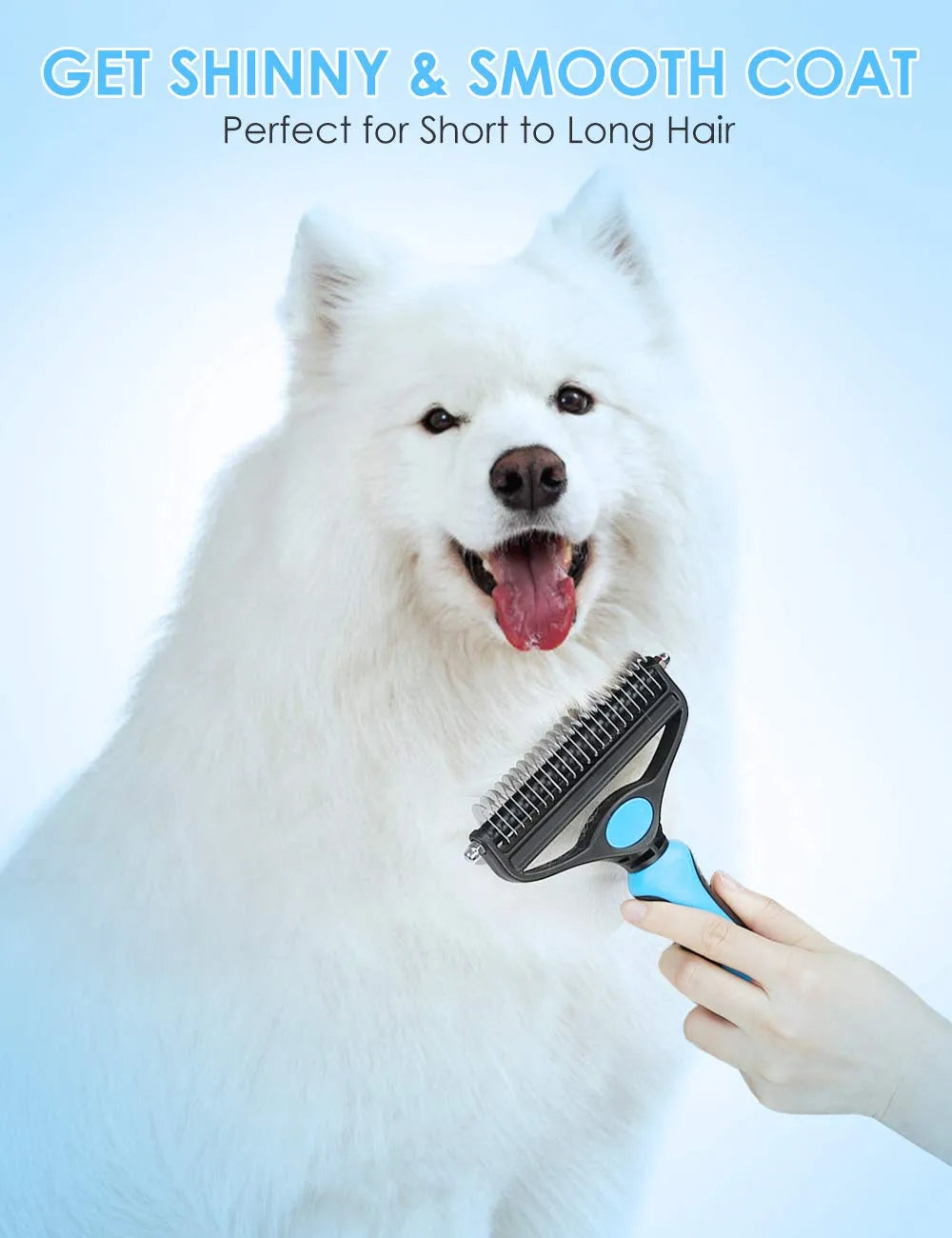 🐶 KAUFE 2, ERHALTE 1 GRATIS! 🐱 Professionelles Enthaarungs-Tool für Hunde & Katzen – Entfernt Lose Haare Effektiv, Sanft zur Haut & Einfache Reinigung 🧼