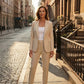👔 🔥 Ausverkaufter Hit zurück! Damen Business-Freizeit-Set – 3 Minuten zum Look, der den ganzen Tag sitzt 💼👖