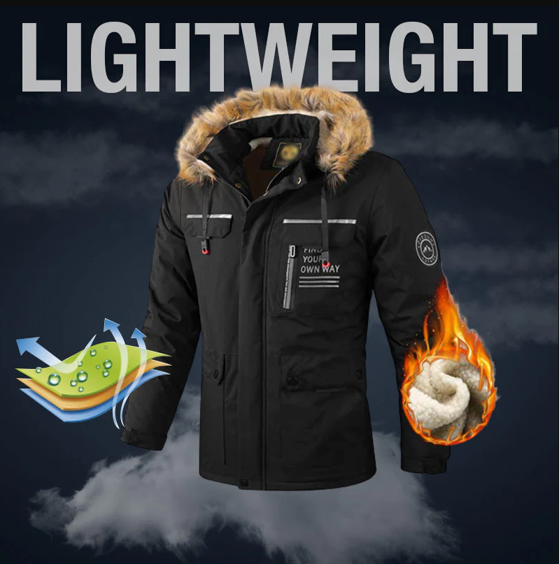 🔥 Nur heute 50 %!🔥 Wasserdichte Outdoor-Jacke (Herrenmodell)