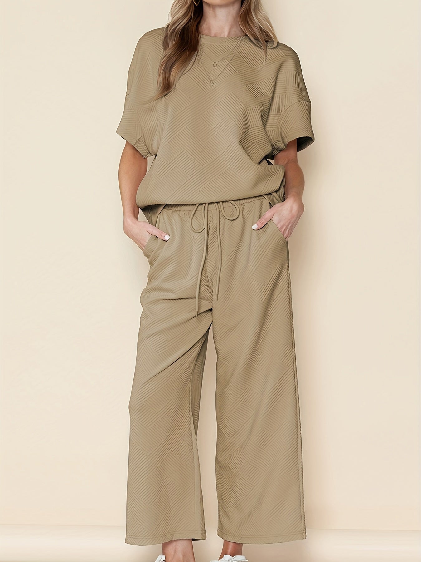 🌷Frühling/Sommer Bestseller 🍃Begrenzte Zeit 49% Rabatt💥Damen Sommer 2-teiliger Hausanzug✨