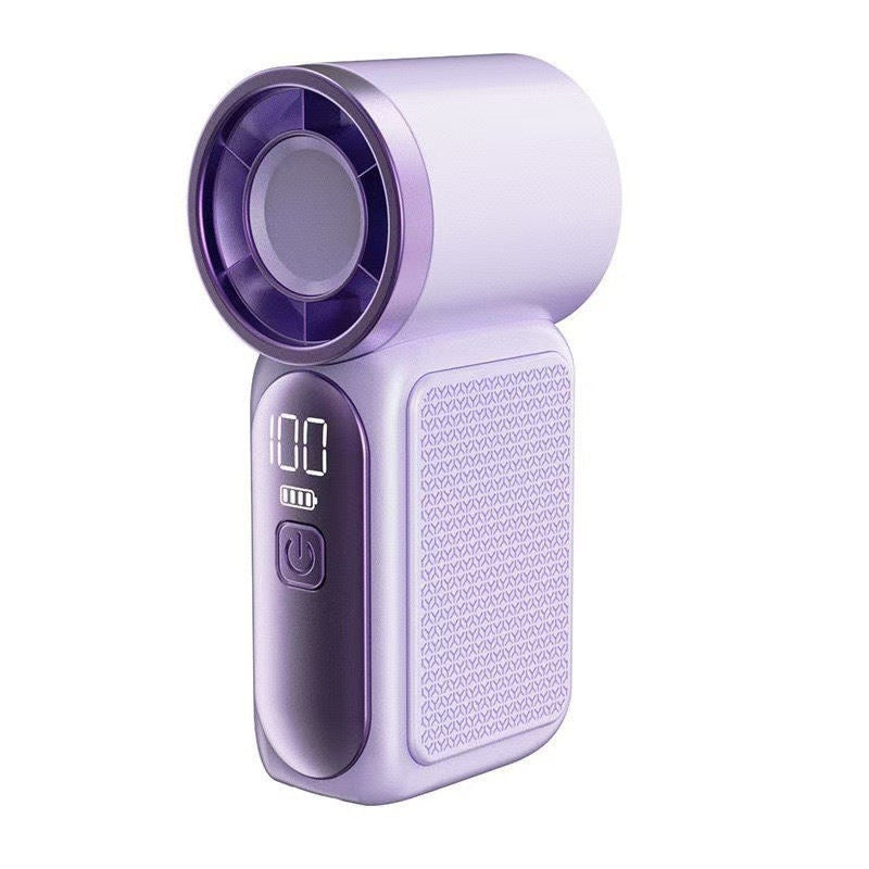 🌀Nur 13.8€ diesen Sommer!!!💨Mini-Handventilator mit LED-Anzeige –👍5-stufiger Turbo-Ventilator im Taschenformat.✨Über USB aufladbar, schnelle Kühlung für Reisen und beim Schminken. Das perfekte Geschenk.  Tragbare Kühlung