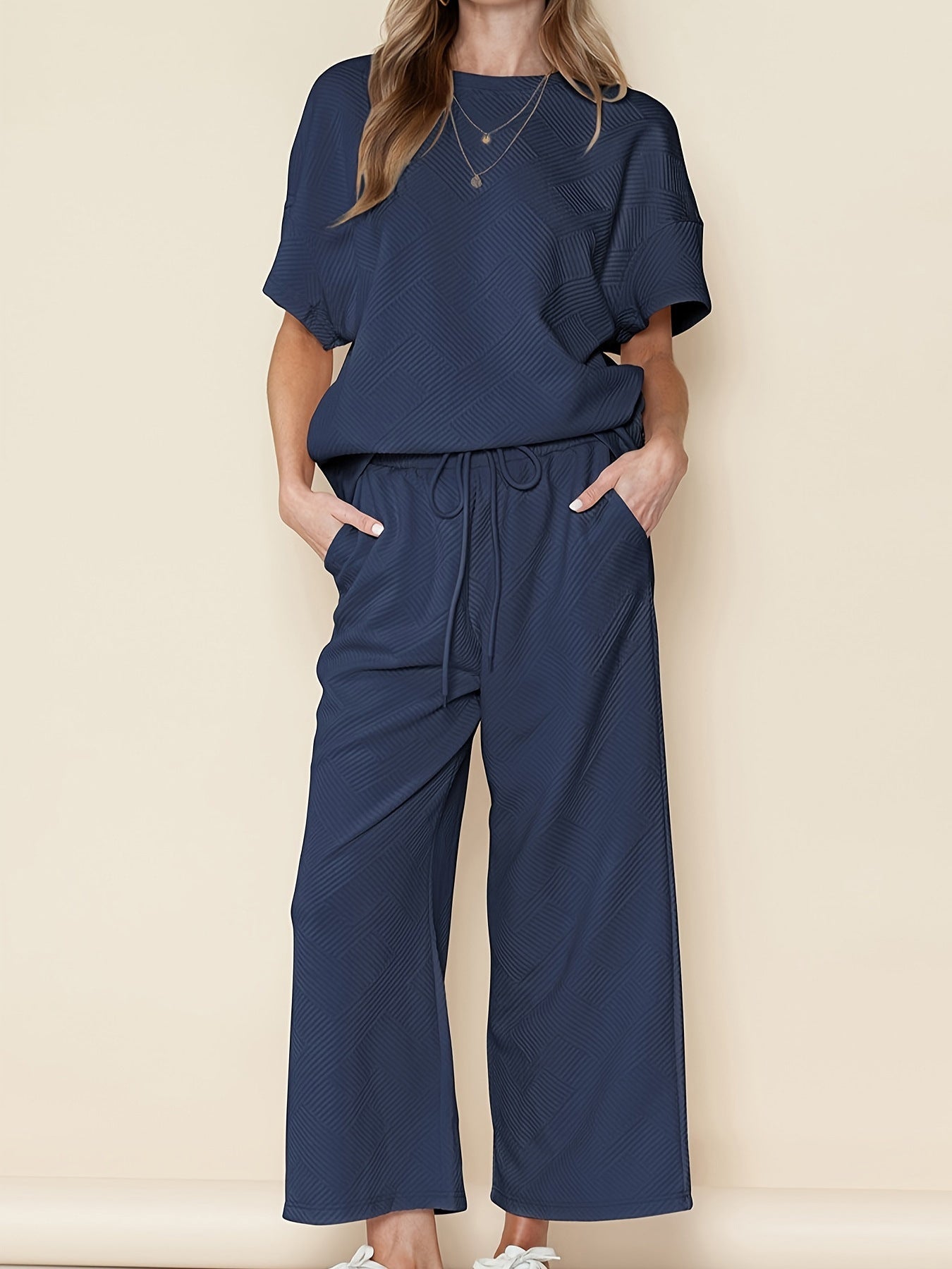 🌷Frühling/Sommer Bestseller 🍃Begrenzte Zeit 49% Rabatt💥Damen Sommer 2-teiliger Hausanzug✨