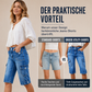 🔥50 % Rabatt 👖 Jeans-Cargo-Shorts – figurbetont & praktisch ✨