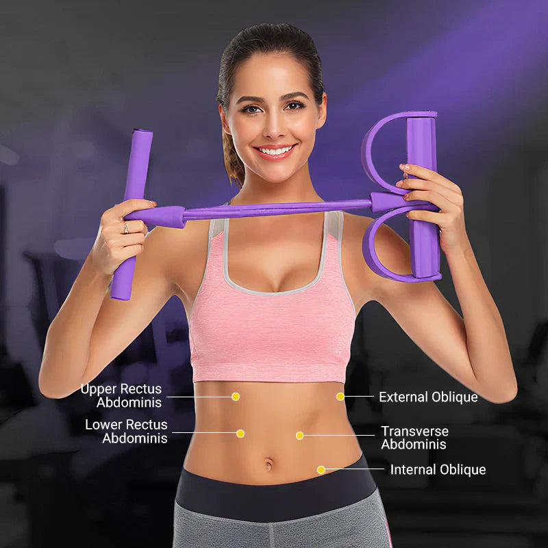 💪🏋️‍♀️ Multifunktionales Widerstandsband mit Fußpedal – Bauchmuskeltrainer, Beinübungen & Home-Fitness 🦵🔥 Jetzt stärker werden, Ganzkörper-Workout ohne Geräte – effizient, kompakt, deutschlandweit versandkostenfrei!