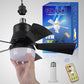 💡 LIMITED-TIME 50% RABATT! ✨ 2-IN-1 Deckenventilator & Licht – Tragbar, Fernbedienung