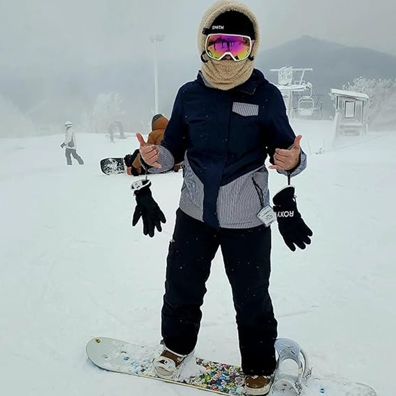 🔥Nur heute 50 %! 🔥Sherpa-Kapuze mit Skimaske