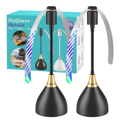 🌀 50% RABATT! 🦟 Intelligenter Fliegenvertreiber-Ventilator – USB/Batterie betrieben, leise & tragbar – Effektiver Schutz für Küche, Camping & Garten 🌿