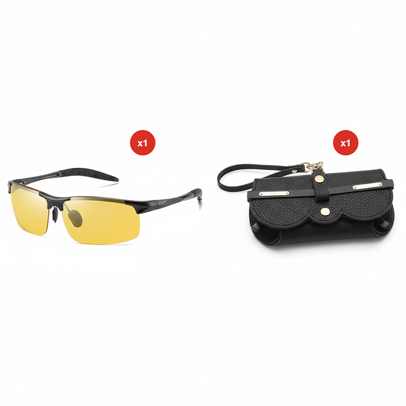 2026 Photochrome Sonnenbrille mit blendfreien polarisierten Gläsern