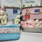 💎  Süße Osterhasen-Mama mit Baby in Blechdose – Handgefertigt, Kuschelig & Perfekt als Geschenk 🐰🎁