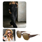Weit geschnittener Overall mit weitem Bein und Taschen