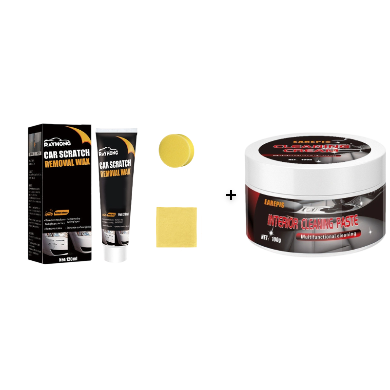 🚗💨 KAUFE 2, ERHALTE 1 GRATIS! Autolack-Polierpaste – Entfernt Kratzer & verleiht Hochglanz, für alle Lackfarben, schnelle Anwendung 🛠️✨