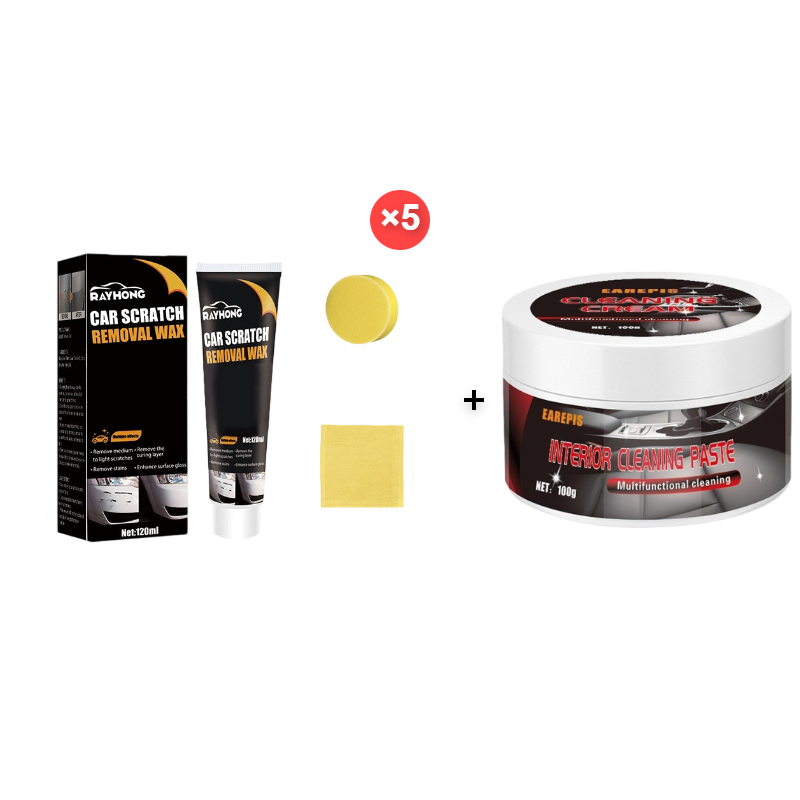 🚗💨 KAUFE 2, ERHALTE 1 GRATIS! Autolack-Polierpaste – Entfernt Kratzer & verleiht Hochglanz, für alle Lackfarben, schnelle Anwendung 🛠️✨