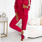 Dreiteiliges Damen-Set – Jacke und Baseballhose, Bequem und Sportlich
