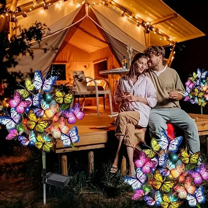 🔥2026 New Arrivals: 50% Off for a Limited Time!🔥🦋Hot Sale Offers-Solar Outdoor Butterfly Lights💐