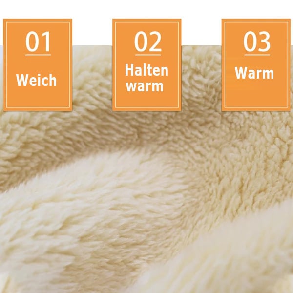 🔥Nur heute 50 %! 🔥Sherpa-Kapuze mit Skimaske