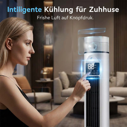 🌀❄️ Tragbarer USB-Turmventilator mit 3 Geschwindigkeitsstufen – kompakt, leistungsstark & vielseitig – perfekt für Büro, Schlafzimmer & unterwegs
