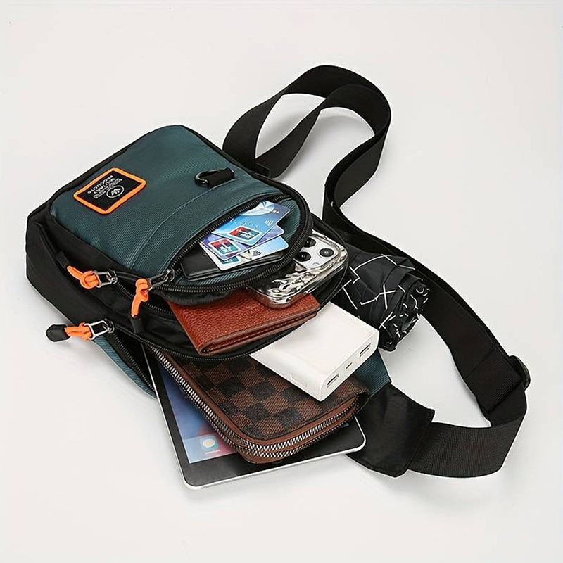🎒💼 50% RABATT! Wasserdichte Umhängetasche mit mehreren Fächern – Verstellbarer Trageriemen für täglichen Gebrauch & Reisen 🌧️✨