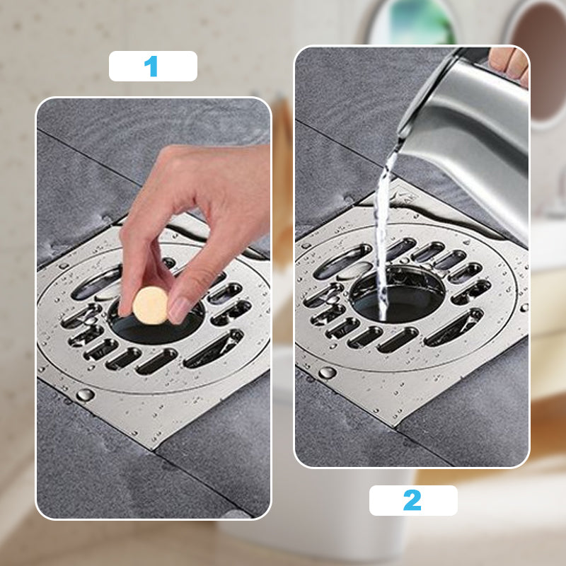 🔥50 % RABATT ❤️ Leistungsstarke Reinigungstabletten für Abflüsse – lösen schnell Haare und Fettablagerungen, entfernen unangenehme Gerüche und wirken antibakteriell für Waschbecken, Toilette und Bodenabläufe.