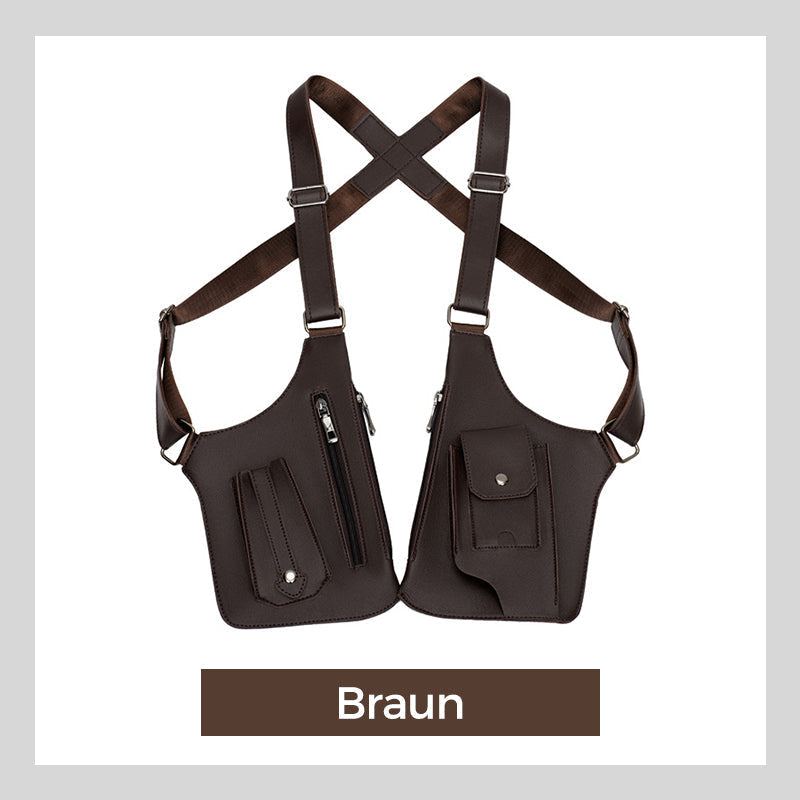 🔥2026 NEW HOT SALE 🔥Diebstahlsichere Tasche mit doppeltem Schultergurt und mehreren Taschen