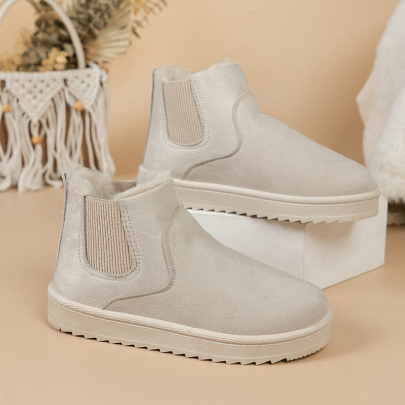 📢📢50%Rabatt!!!🎉🥾Warme Schneestiefeletten mit dicker Sohle für Damen🎁