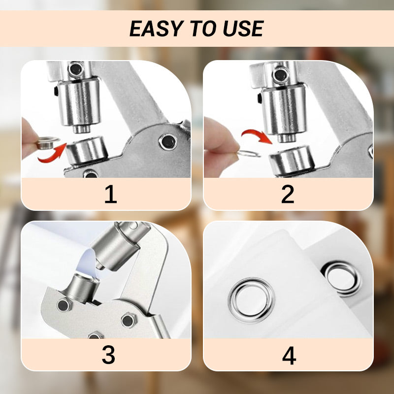 ✨ Ösenzange Set – Robust, Komplett, Für Planen & Leder 🔩