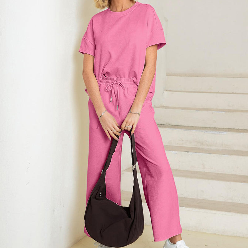 🌷Frühling/Sommer Bestseller 🍃Begrenzte Zeit 49% Rabatt💥Damen Sommer 2-teiliger Hausanzug✨