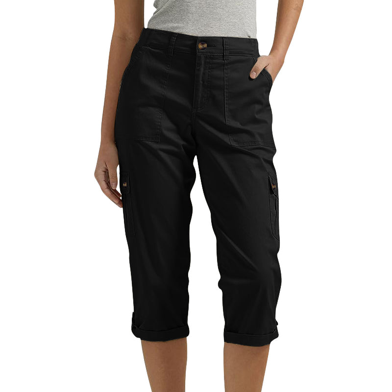 🔥 Hot Sale 🔥Hochelastische Freizeitshorts mit mehreren Taschen für Damen