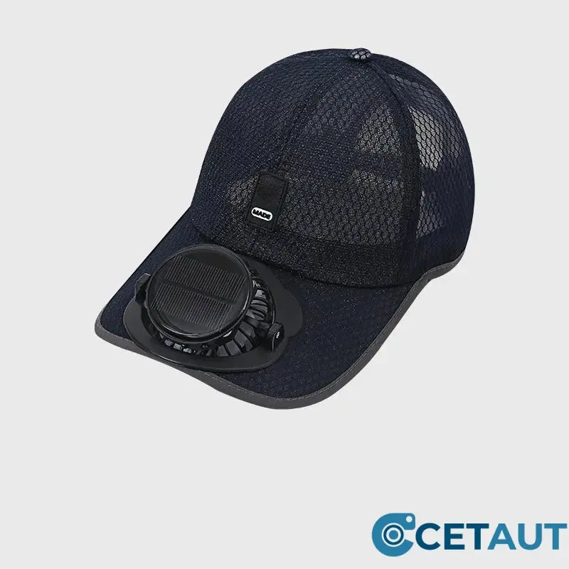 🧢50% RABATT!☀️Baseballkappe mit Solarventilator–360°drehbar & 16h Laufzeit–UPF50+–perfekt für Garten, Wandern oder heiße Tage–kühlt zuverlässig bei Sonne🌬️✨