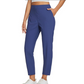 ⏰Nur noch heute 50% Rabatt!🔥Damen High-Waist Stretch-Hose mit sicheren Reißverschluss-Taschen, figurschmeichelnder Cropped-Schnitt für Büro, Sport & Alltag ✨