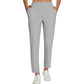⏰Nur noch heute 50% Rabatt!🔥Damen High-Waist Stretch-Hose mit sicheren Reißverschluss-Taschen, figurschmeichelnder Cropped-Schnitt für Büro, Sport & Alltag ✨