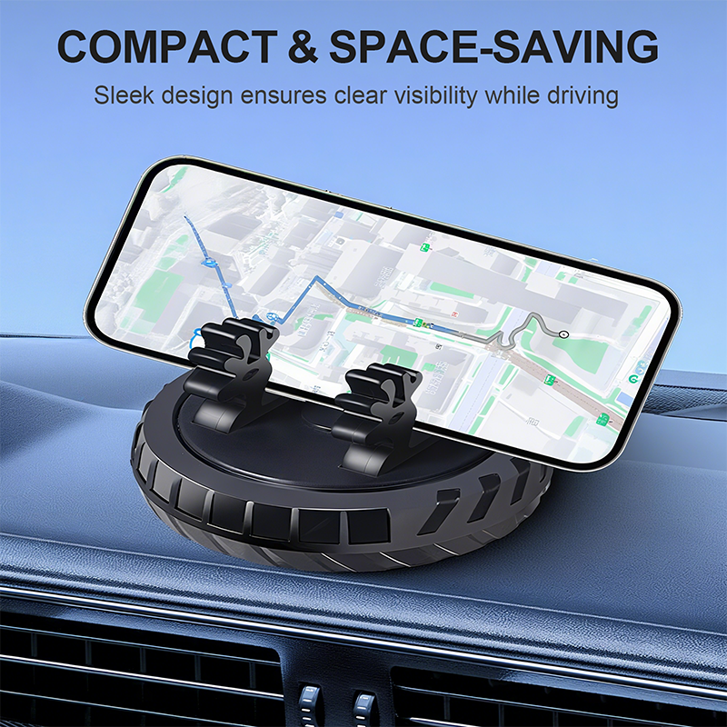 360° drehbarer kompakter Autohalter für Smartphones 🔄🚗📱