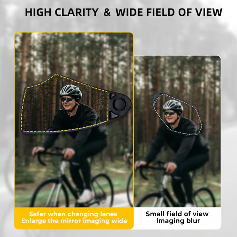 🔥50 % RABATT – 360° verstellbarer Fahrradrückspiegel, 💪 für Lenker – ⏳ Der Verkauf endet, wenn der Vorrat aufgebraucht ist.