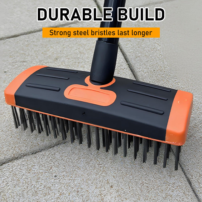 🧹🌿 3-in-1-Drahtbürsten-Set – Robuste Metallborsten, ergonomische Griffe. 💪🧹 Fugen, Terrassen, Gehwege – effektiv Unkraut jäten. 50% RABATT!