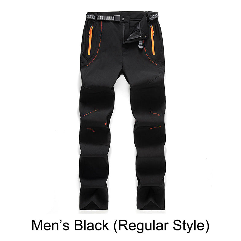 👖Winddichte, wasserdichte, warme Wanderhose mit elastischem Bund