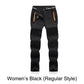 👖Winddichte, wasserdichte, warme Wanderhose mit elastischem Bund