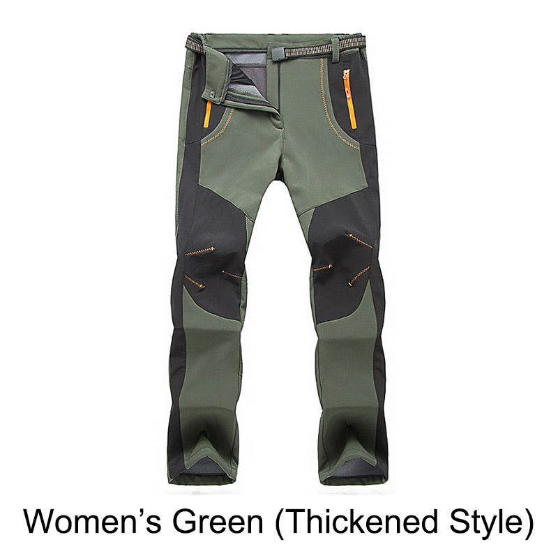 👖Winddichte, wasserdichte, warme Wanderhose mit elastischem Bund