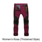 👖Winddichte, wasserdichte, warme Wanderhose mit elastischem Bund