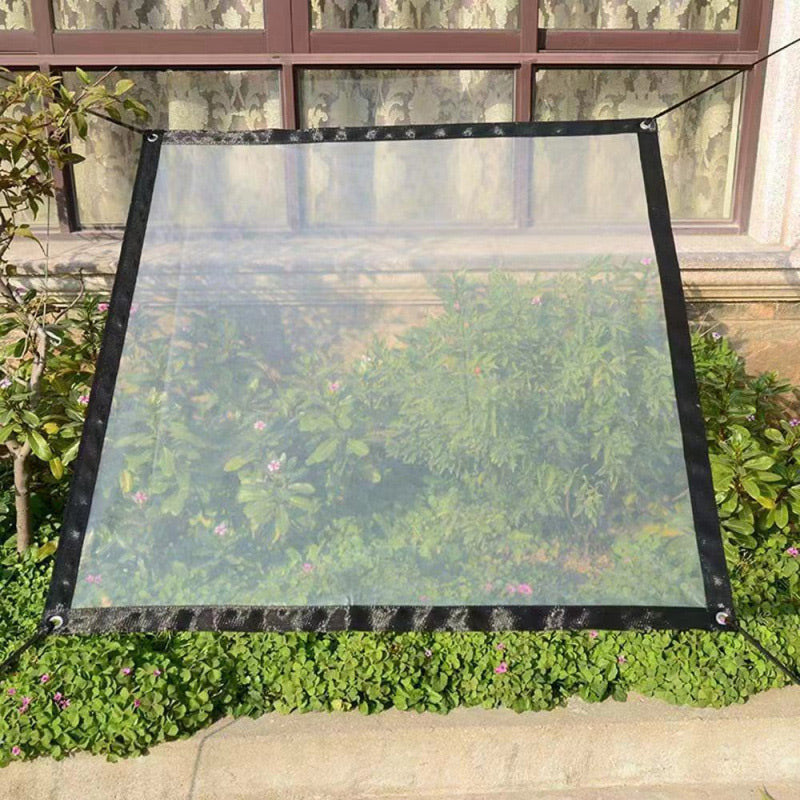 🛡️ 【⏰Sonderangebot – nur heute】 🔥 Hochbelastbare Transparente Plane – Wasserdicht, Isolierend & UV-Beständig mit Aluminium-Ösen ⛈️