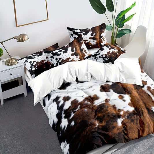 🛏️ Investiere in erholsamen Schlaf – mit 50% Rabatt! 🐄 Das kuschelige Kuhmuster-Bettwäsche-Set – stylisch & schnell geliefert für deine Wohlfühloase.ohlfühloase.