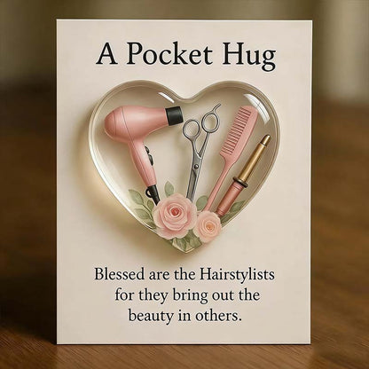 ❤️ Christmas Gift Tip - Heart Pocket Hug for Hair Stylists
