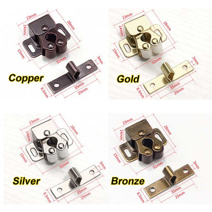 Silent & Strong Classic Door Catches | Stainless Steel, No-Slam Latches for UK Homes