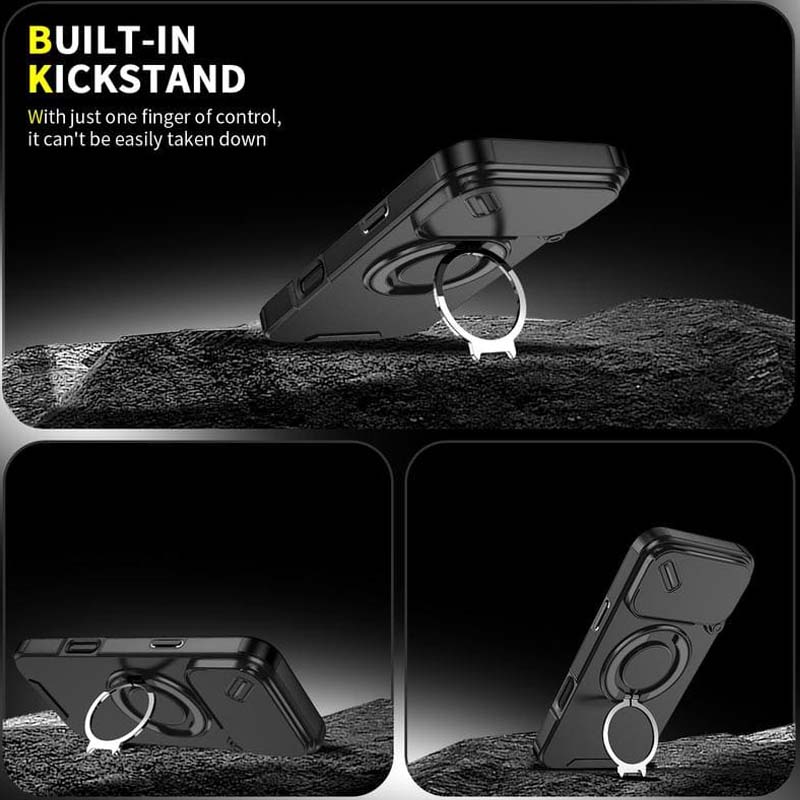 🔥 LETZTER TAG DER AKTION – 50 % RABATT 🔥 Magnetische Handyhülle mit Ringständer für iPhone