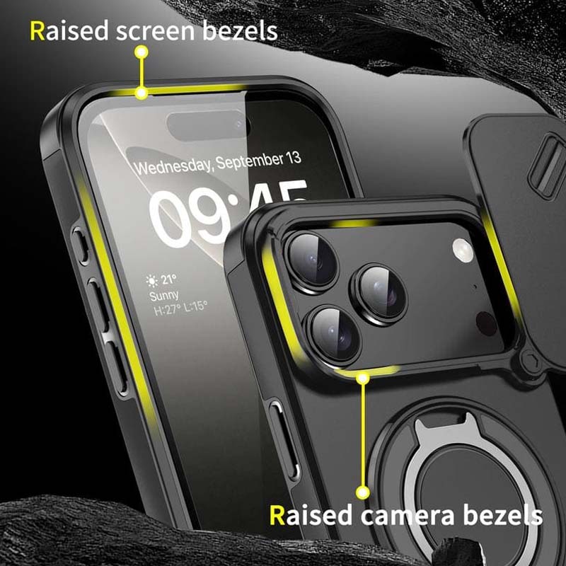 🔥 LETZTER TAG DER AKTION – 50 % RABATT 🔥 Magnetische Handyhülle mit Ringständer für iPhone