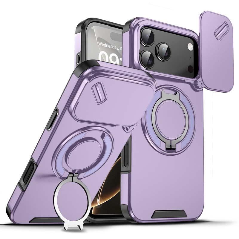 🔥 LETZTER TAG DER AKTION – 50 % RABATT 🔥 Magnetische Handyhülle mit Ringständer für iPhone