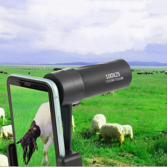 Kompaktes Monokular-Teleskop-Set mit hoher Auflösung für Smartphones
