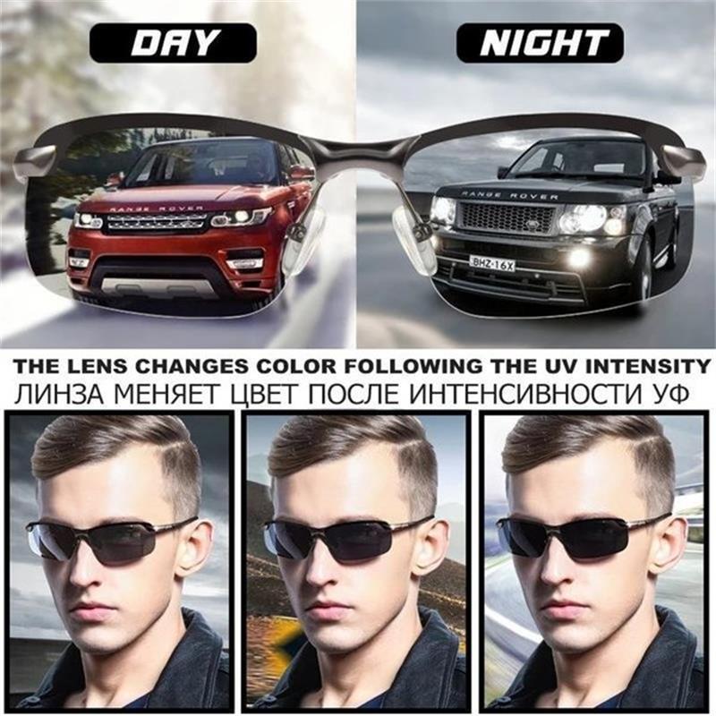 2026 Photochrome Sonnenbrille mit blendfreien polarisierten Gläsern