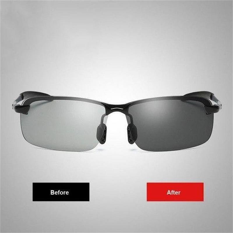 2026 Photochrome Sonnenbrille mit blendfreien polarisierten Gläsern